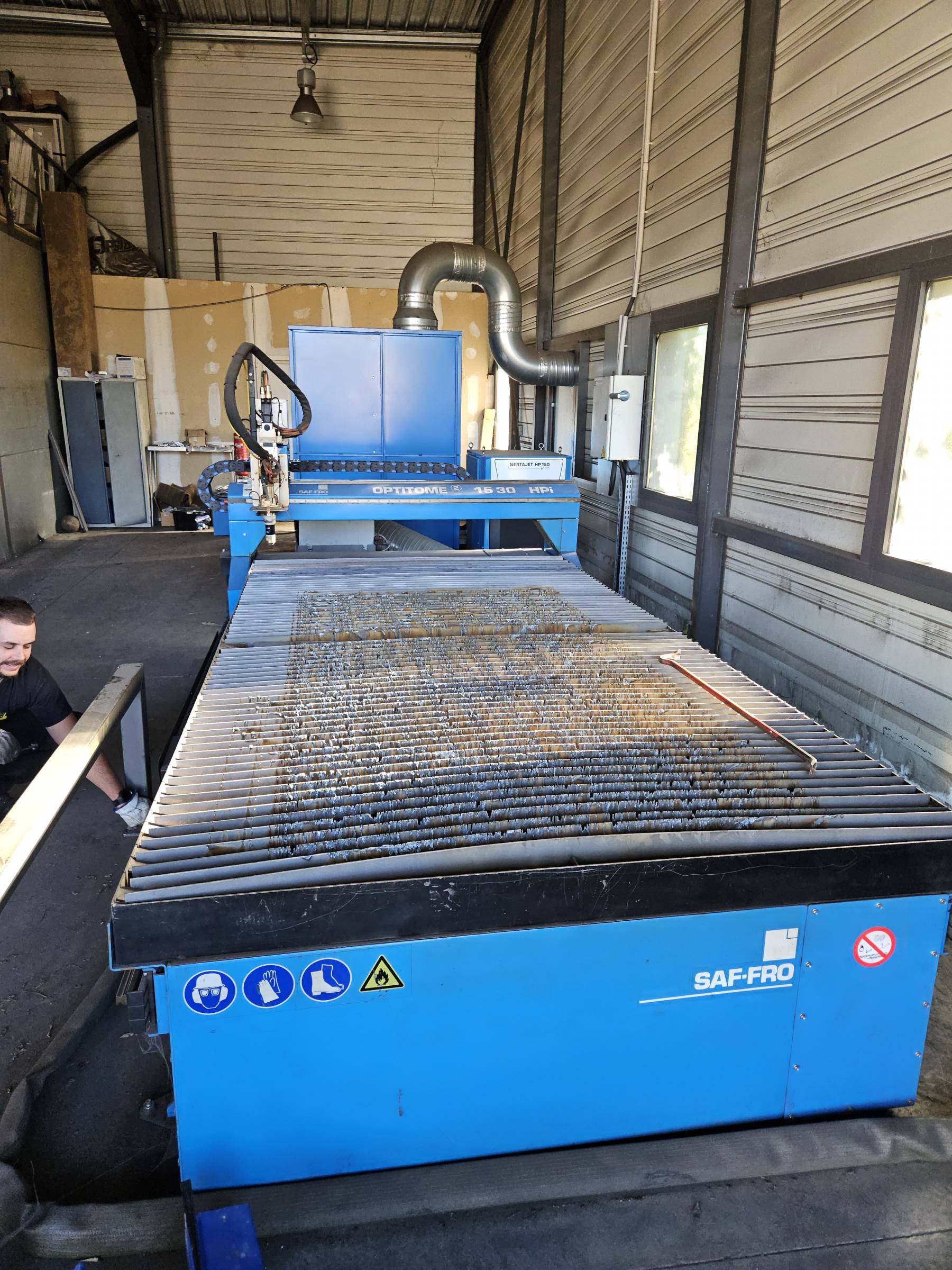 Table découpe plasma occasion