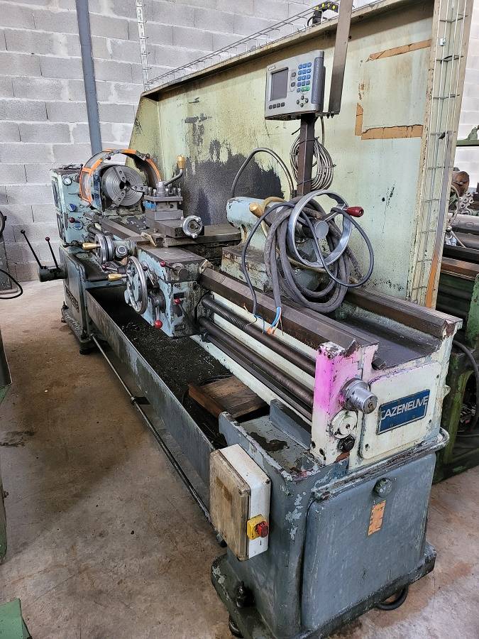 Tour à métaux CAZENEUVE occasion HB500x2000