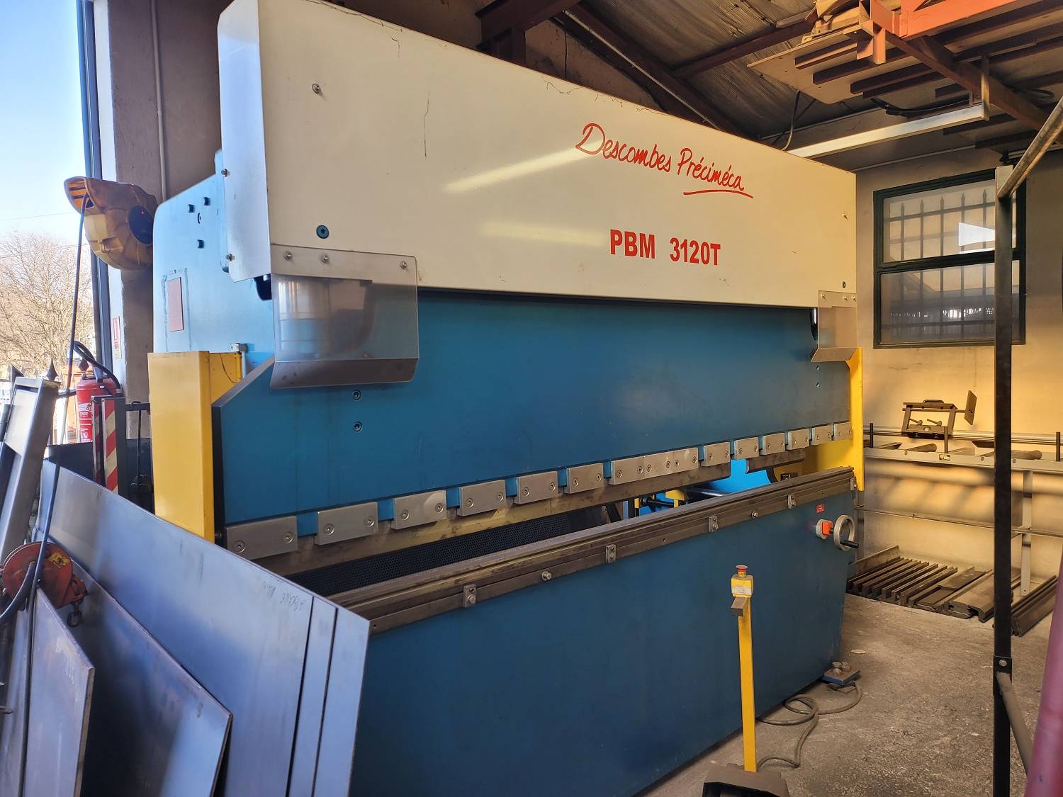 Presse plieuse DESCOMBES PRECIMECA PBM3120