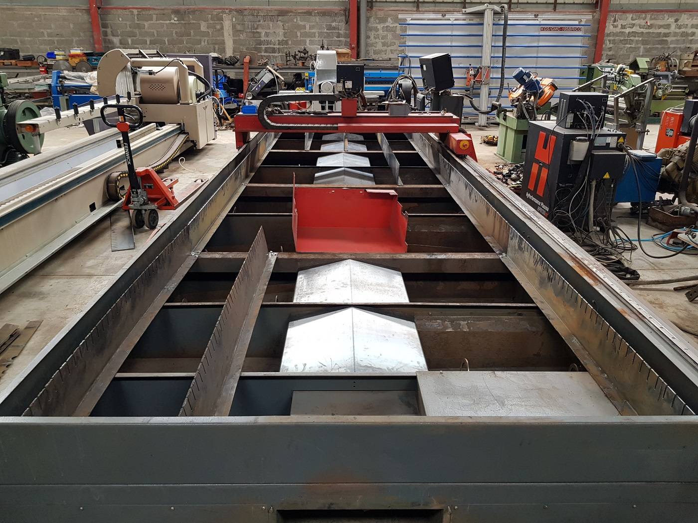 Table de découpe plasma ESPRIT D2000