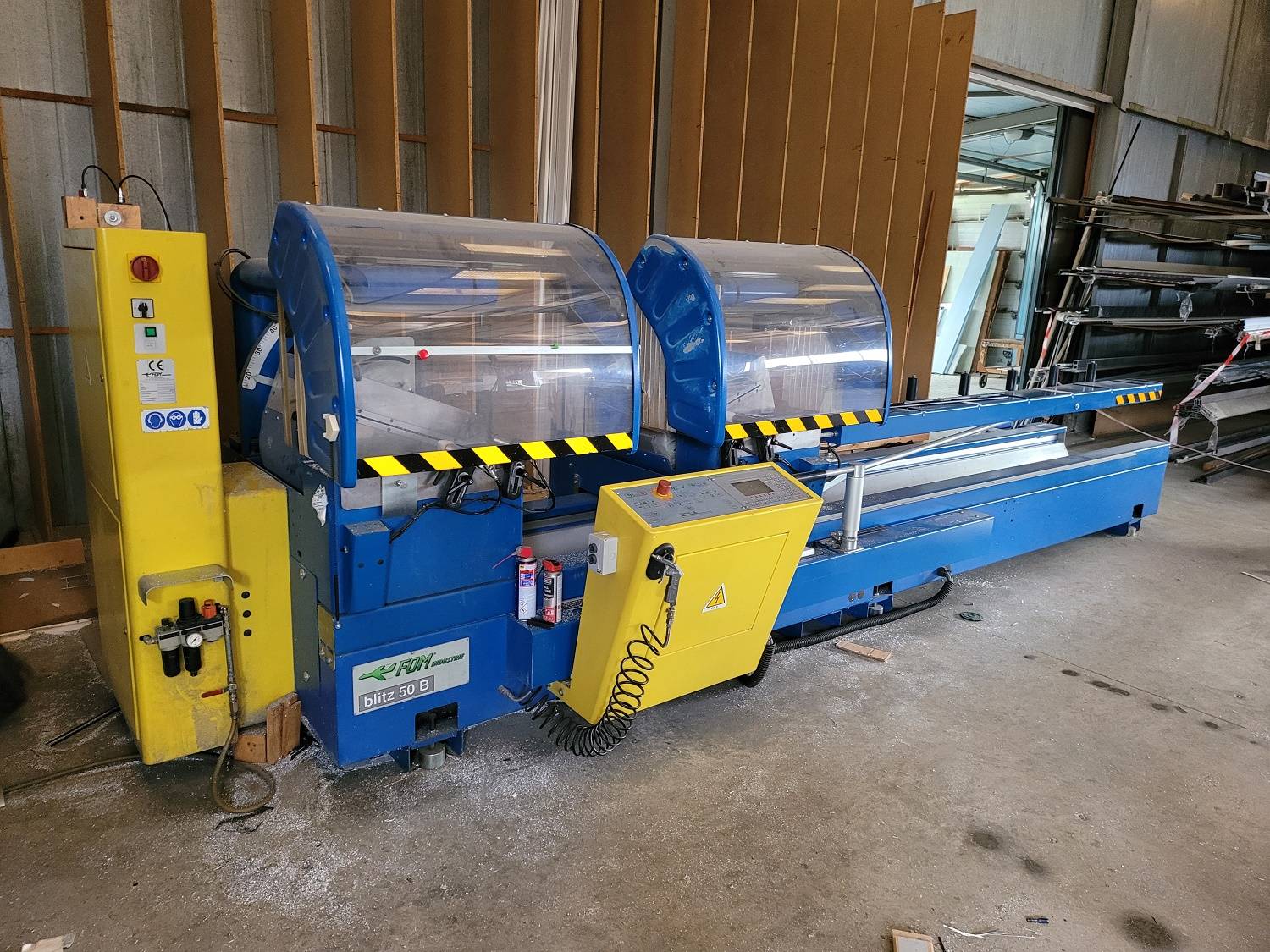 Tronçonneuse aluminium à double têtes occasion FOM BLITZ 50B VAMO Machines-Outils