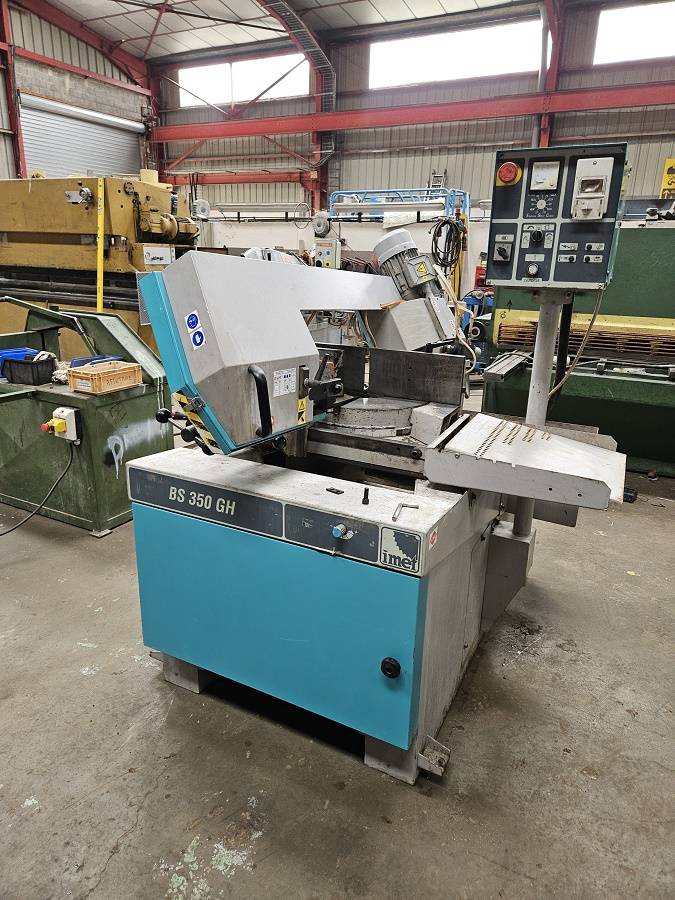 Scie à ruban métal occasion IMET BS 350 GH