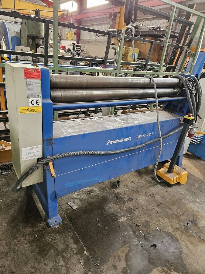 Rouleuse à tôle occasion METALKRAFT