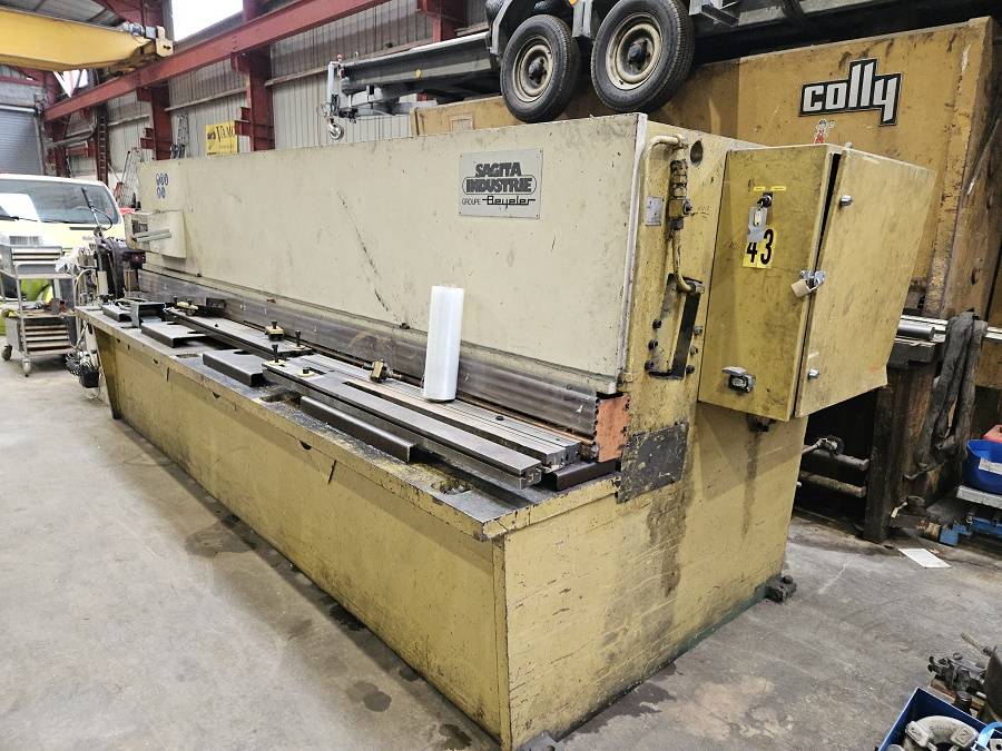 Cisaille hydraulique SAGITA BEYELER CP4100x6