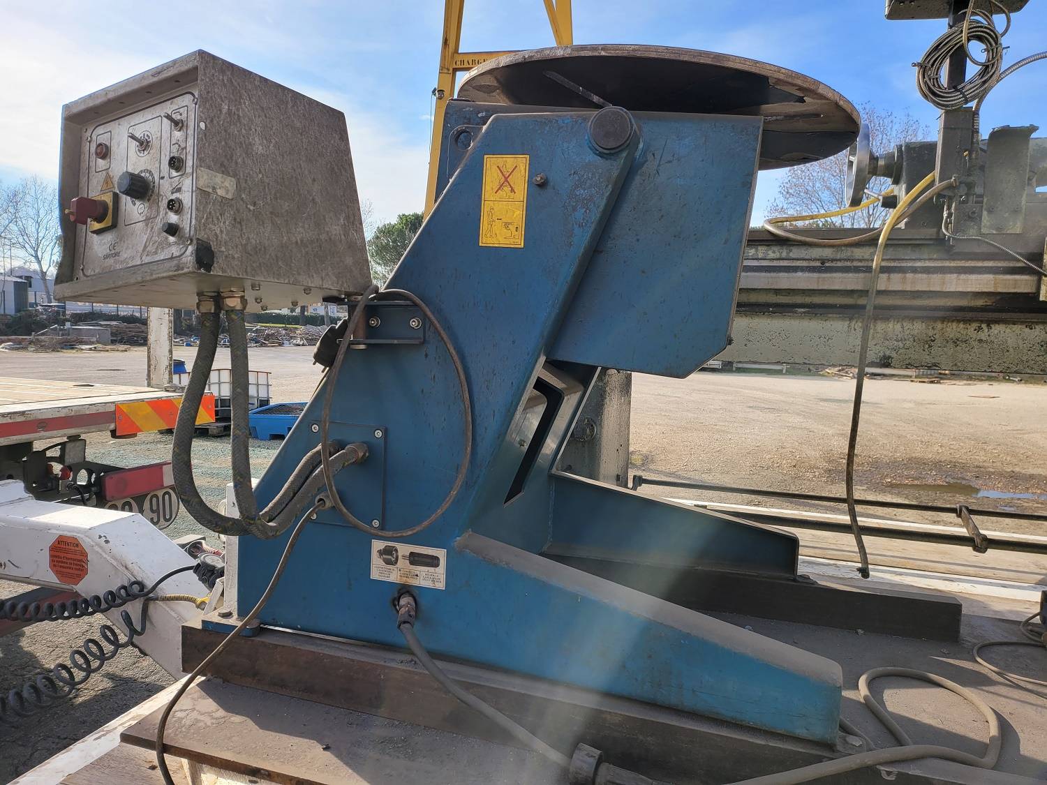 Positionneur de soudage rotatif SARTORE PTM250 VAMO Machines-Outils