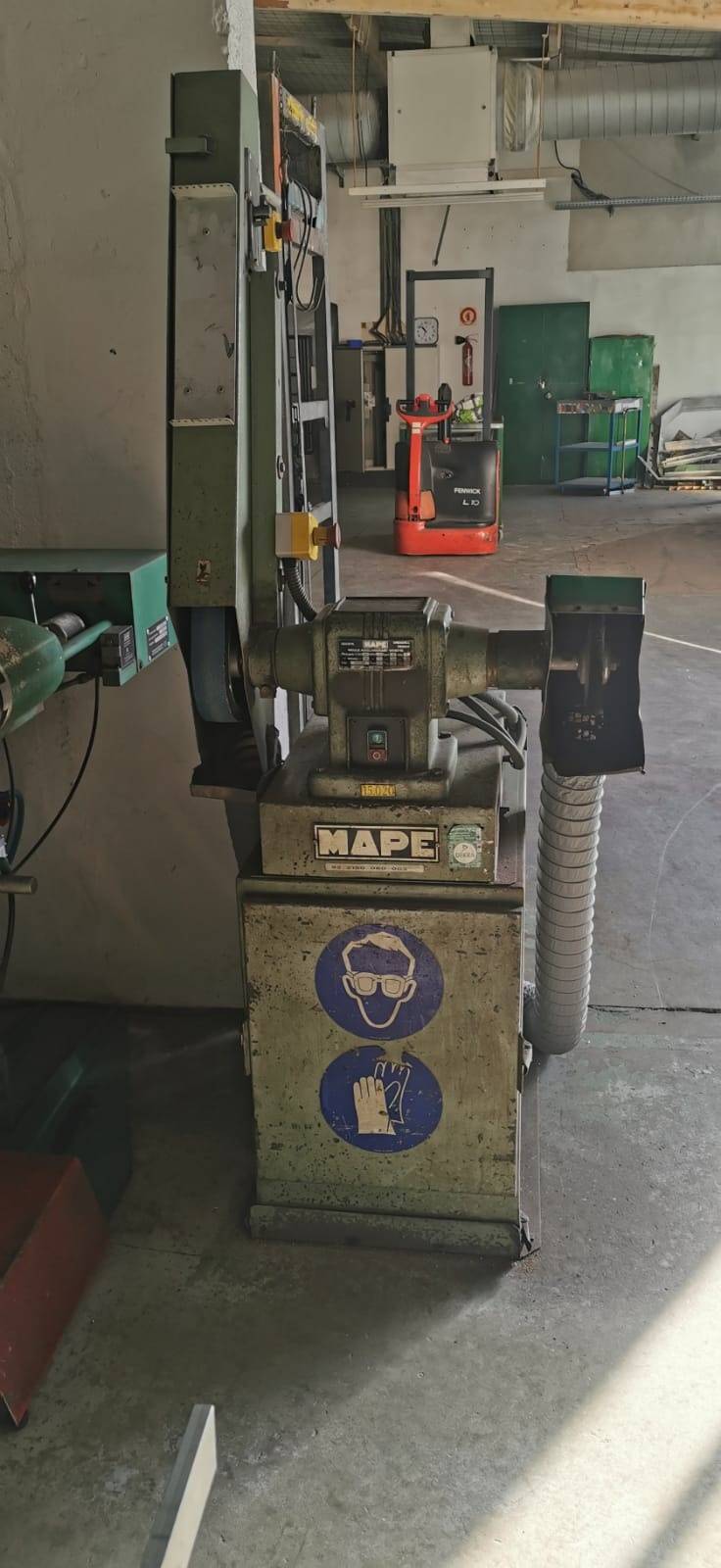 Touret MAPE 203 RTE avec dépoussiereur